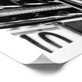 Klassieke Poster 30 afdrukken (Hoek)