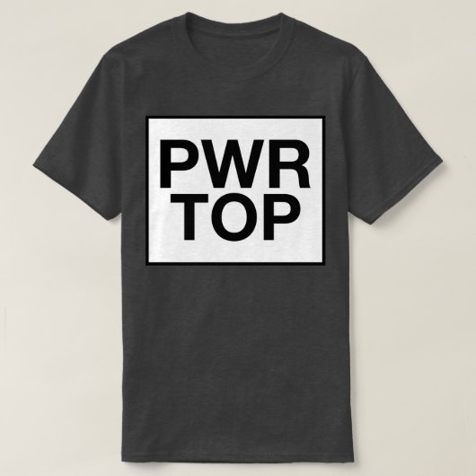 Klassieke POWER TOP TShirt (Design voorkant)