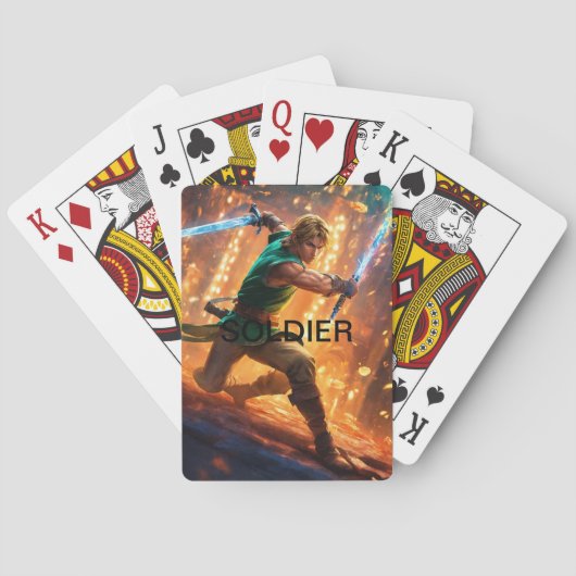 Klassieke premium kwaliteit speelkaarten (Achterkant)