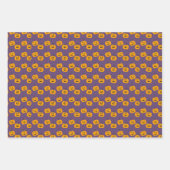 Klassieke  printflap, aangepaste halloween inpakpapier vel (Voorkant 3)