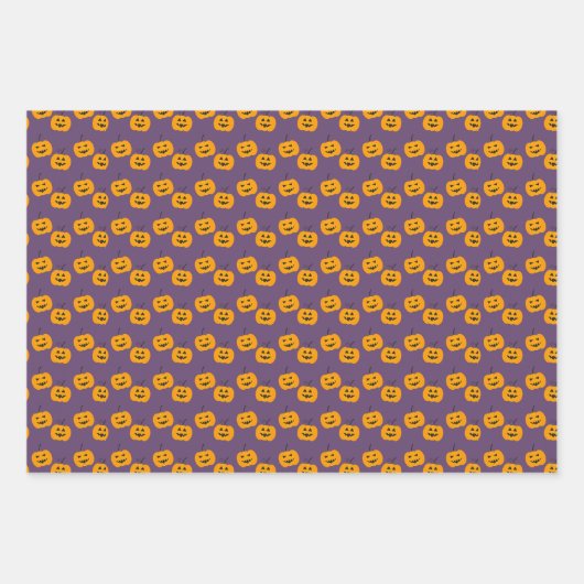 Klassieke printflap, aangepaste halloween inpakpapier vel (Voorkant 3)