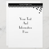 Klassieke professionele briefhoofd (Voorkant / Achterkant)