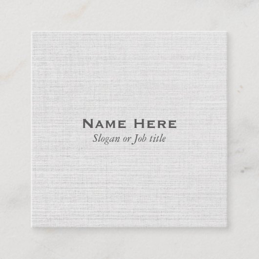Klassieke professionele grijze Visitekaartjes (Voorkant)