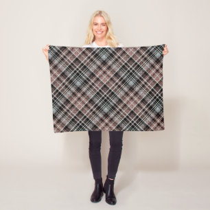 Klassieke Pset Tartan Fleece Deken