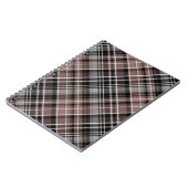 Klassieke Pset Tartan Notitieboek (Linkerzijde)