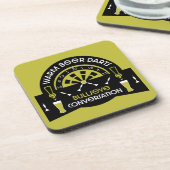 Klassieke pub darts bier onderzetter (Linkerzijde)