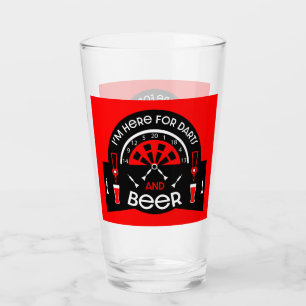 Klassieke pub darts glas