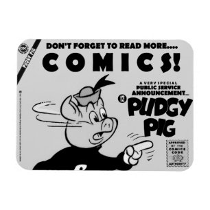 Klassieke PUDGY PIG (P.S.A.) magneet