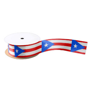 Klassieke Puerto Ricaanse vlag Lint