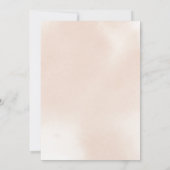 Klassieke puinroze roze roze bruinbruin kaart (Achterkant)