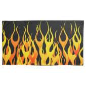 Klassieke racevlammen in brand kussensloop (Voorkant-Links)