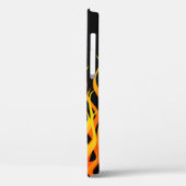 Klassieke Racing Flames op Zwart Case-Mate iPhone Case (Achterkant / Links)