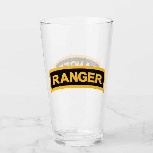 Klassieke Ranger Tab Beer Glass Glas (Voorkant)