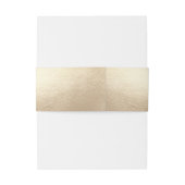 Klassieke rechthoek dubbel geluk Chinees huwelijk Uitnodigingen Wikkel (Achterkant Voorbeeld)