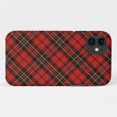 Klassieke Red Tartan iPhone SE/5/5S daar Case-Mate iPhone Case (Achterkant (horizontaal))