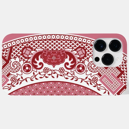 Klassieke Red Willow iPhone / iPad case (Achterkant (horizontaal))