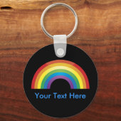 Klassieke regenboogSleutelhangers - Aangepast aang Sleutelhanger (Voorkant)