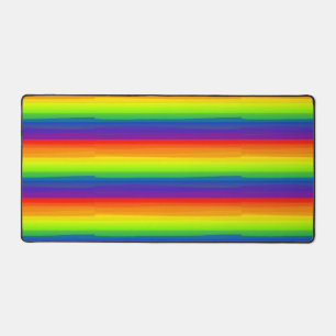 Klassieke regenboogvlag Kleuren markeerster Bureaumat