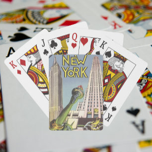 Klassieke Reizen, Bekende Landmarks van New York C Speelkaarten