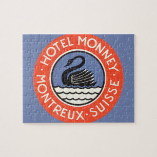 Klassieke Reizen, Zwanenhotel Monney Zwitserland Legpuzzel