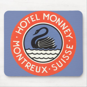 Klassieke Reizen, Zwanenhotel Monney Zwitserland Muismat