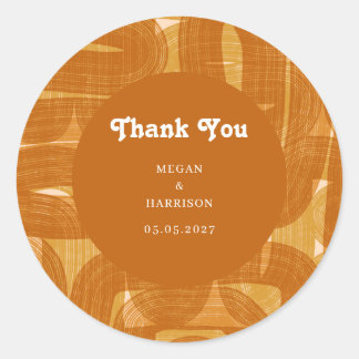 Klassieke rek- en buisjes en bochten ronde sticker