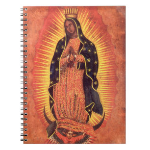 Klassieke Religie Maagd Maria Onze-Lieve-Vrouw van Notitieboek