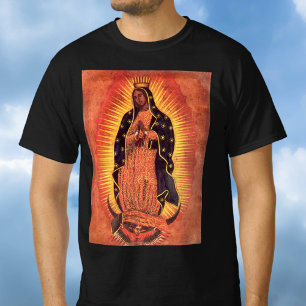Klassieke Religie Maagd Maria Onze Lieve Vrouw van T-shirt