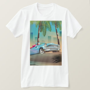 Klassieke Retro-auto T-shirt