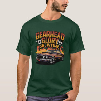 Klassieke Retro Autoshow Muscle Cruiseree T-shirt