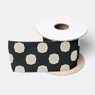 Klassieke Retro Black Polka Dot Lint