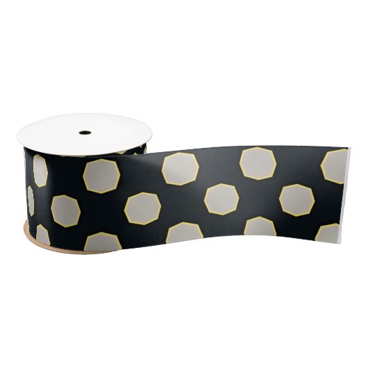 Klassieke Retro Black Polka Dot Lint (Spoel)