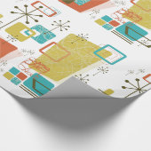 Klassieke retro cadeaupapier (Hoek)