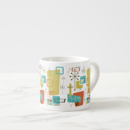 Klassieke retro espresso kop