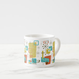 Klassieke retro espresso kop