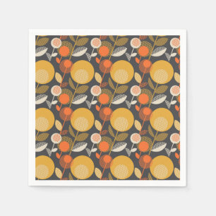Klassieke Retro Floral Pattern Servet