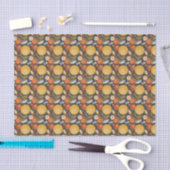 Klassieke Retro Floral Pattern Tissuepapier (Craft)