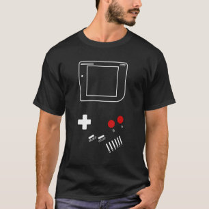 Klassieke Retro Gamer Device Cute 90's Handheld Fu T-shirt