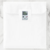 Klassieke Retro Handheld Gameconsole 3D Sticker (Tas)