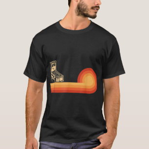 Klassieke Retro pinbal voor mannen  arcade T-shirt
