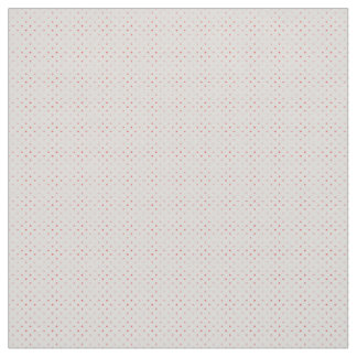 Klassieke Retro Red Polka Dots op Crème Stof
