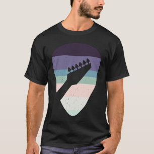 Klassieke Retro Rock & Roll Muziek en Gitaar Liefh T-shirt