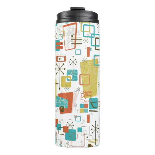 Klassieke retro thermosbeker (Voorkant)