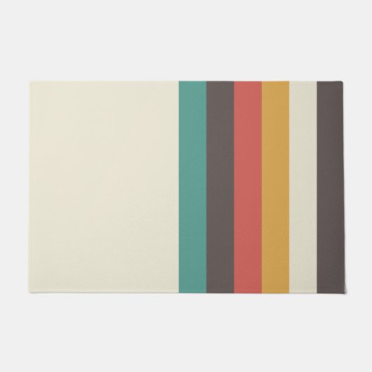 Klassieke Retrostripes Deurmat (Voorkant)