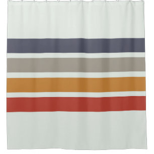 Klassieke Retrostripes Douchegordijn