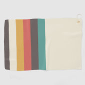 Klassieke Retrostripes Golfhanddoek (Horizontaal)
