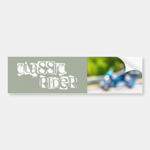 klassieke rider bumpersticker