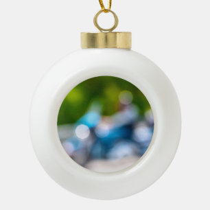 klassieke rider keramische bal ornament
