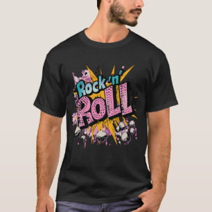 Klassieke Rock N Roll T-shirt