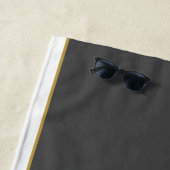 Klassieke Rode 1956 Chevy Garage Strandlaken (In situ)